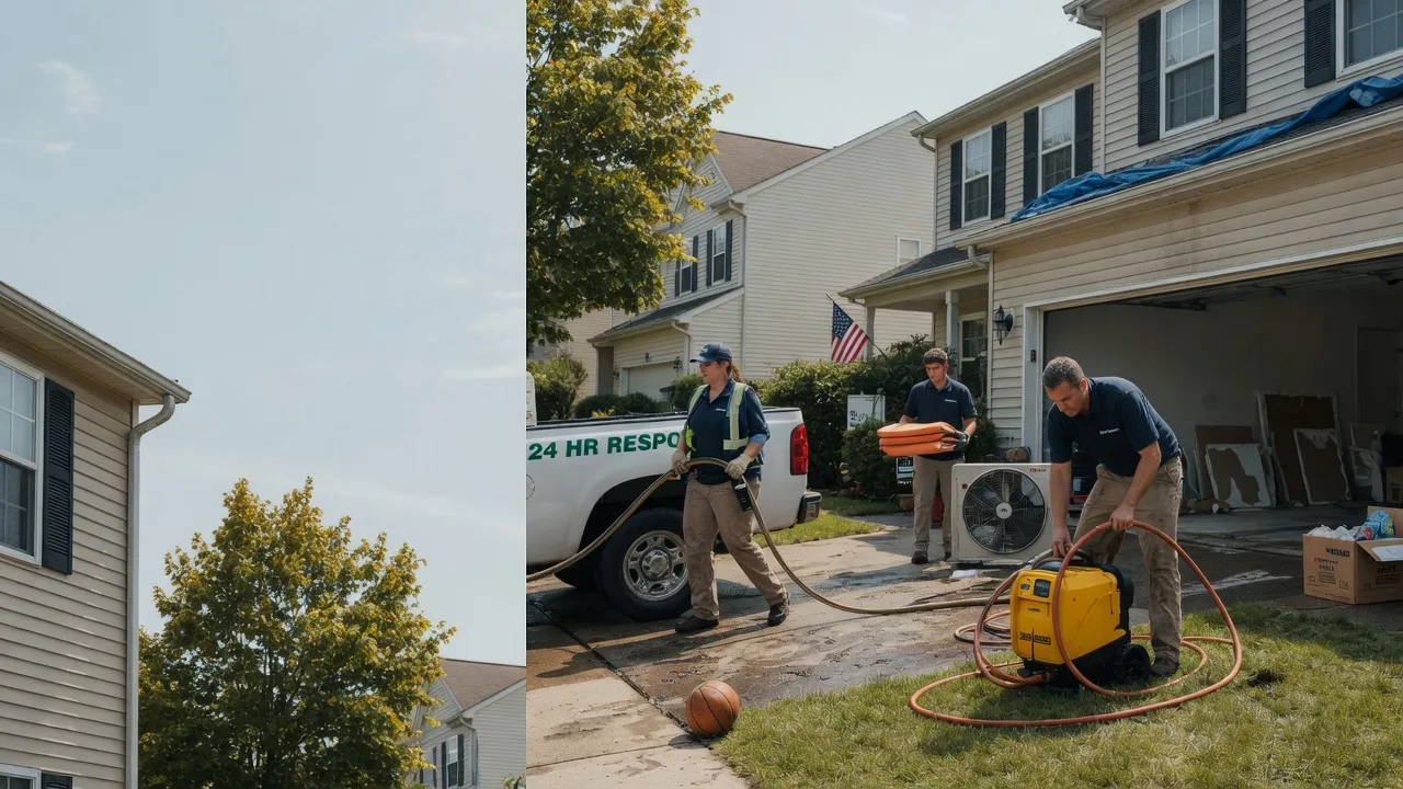 Emergency Water Damage Restoration in Mcdermott, OH near me